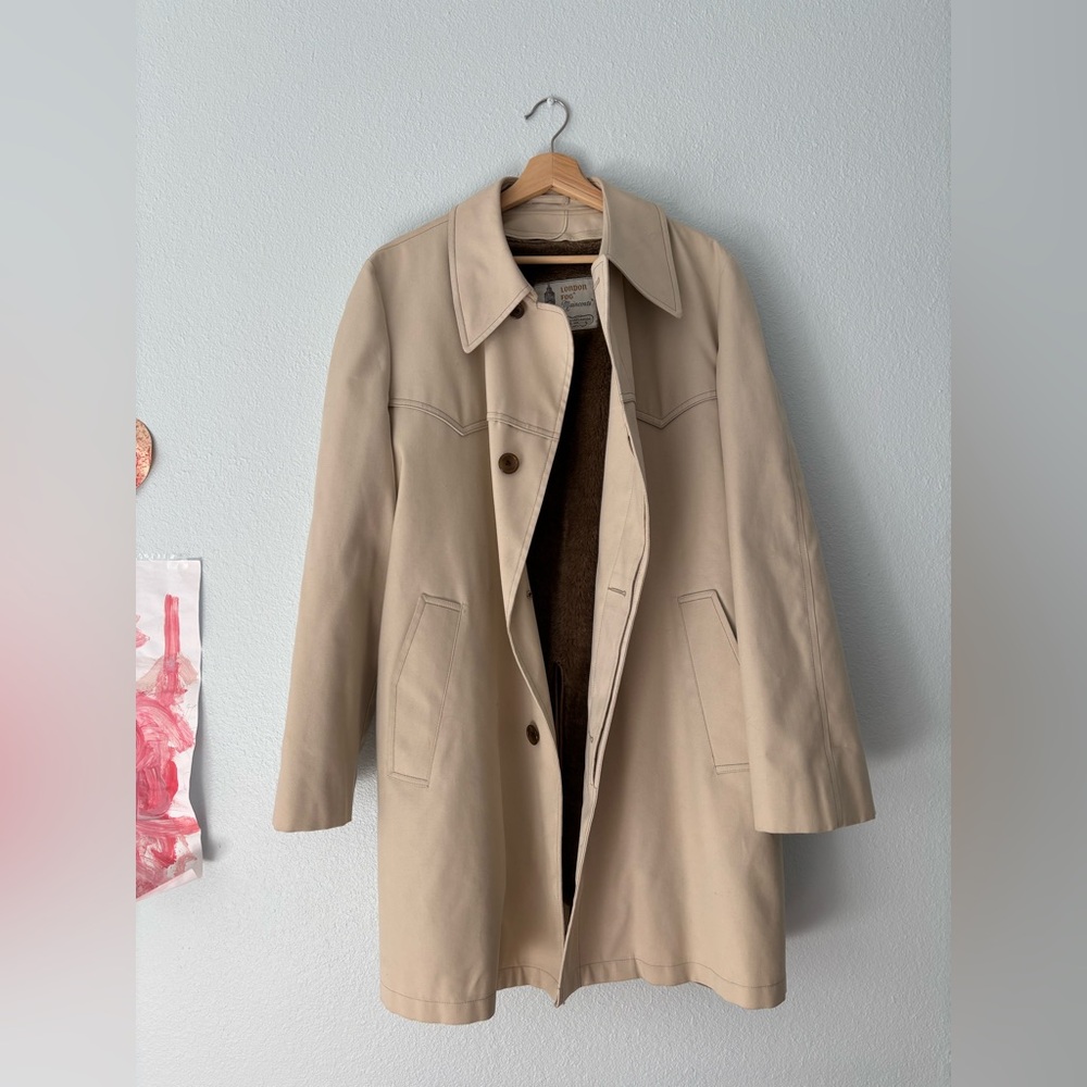 london fog trench